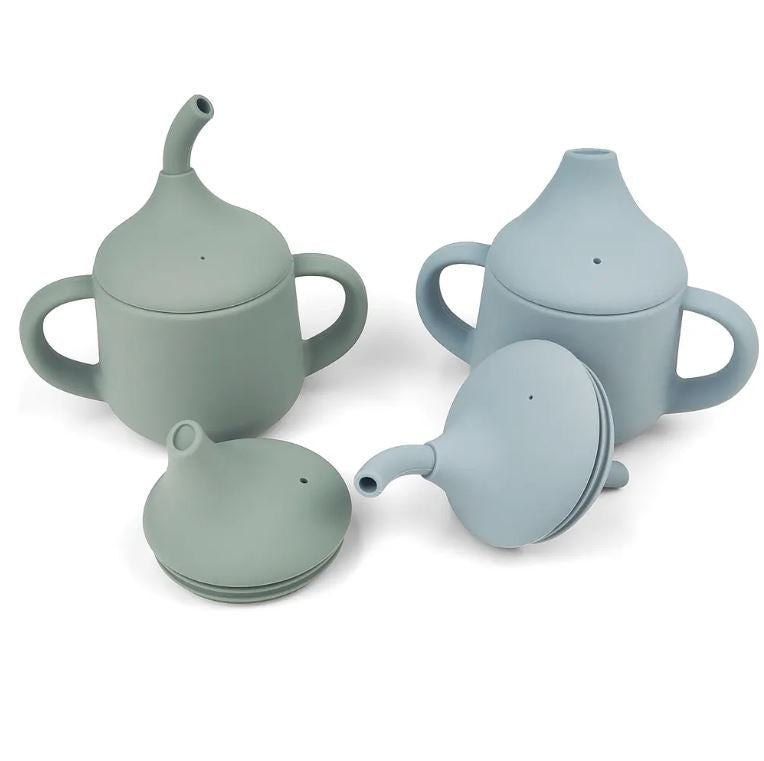 Sippy Silikonska Čaša za Bebe sa Slamčicom | Ručavanje