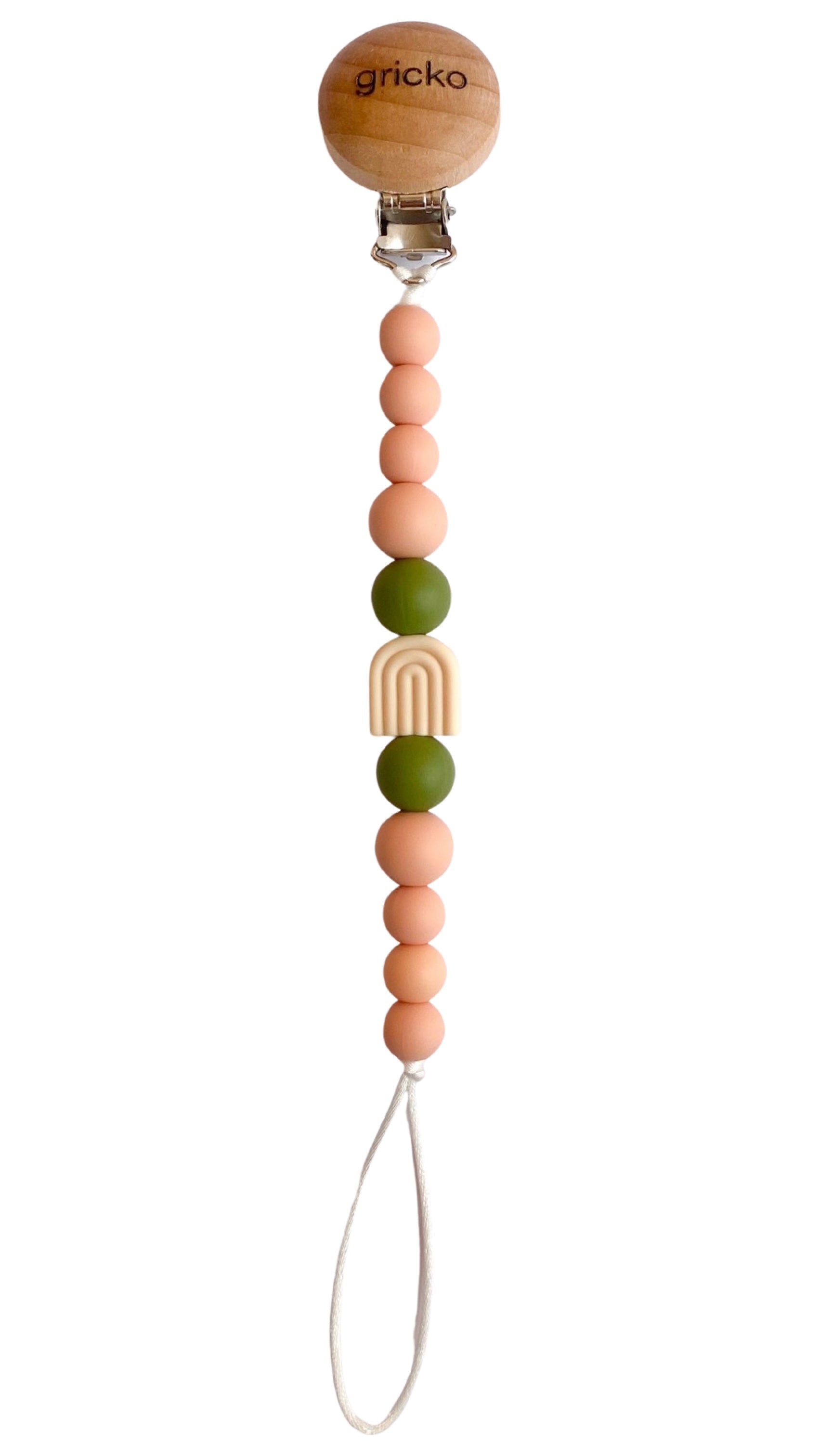 Lančić za cucle | Rainbow (Blush)