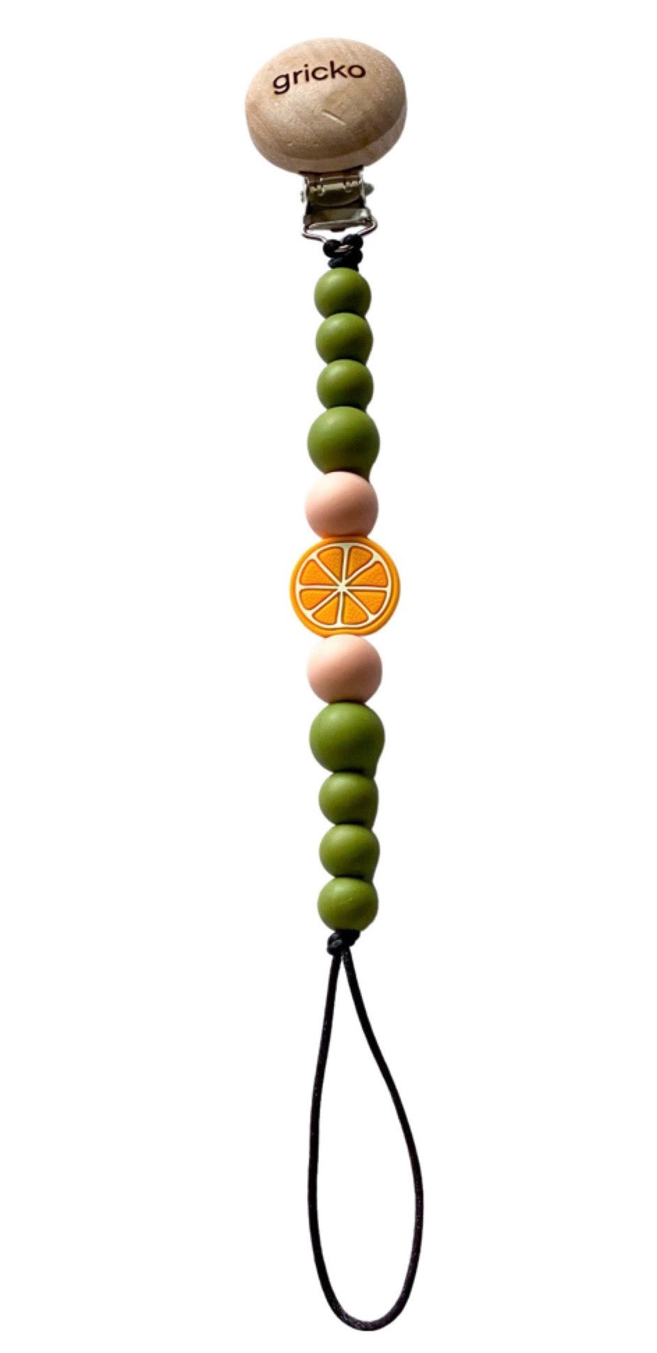 Пацифиер Цлип | залогај (наранџаста)