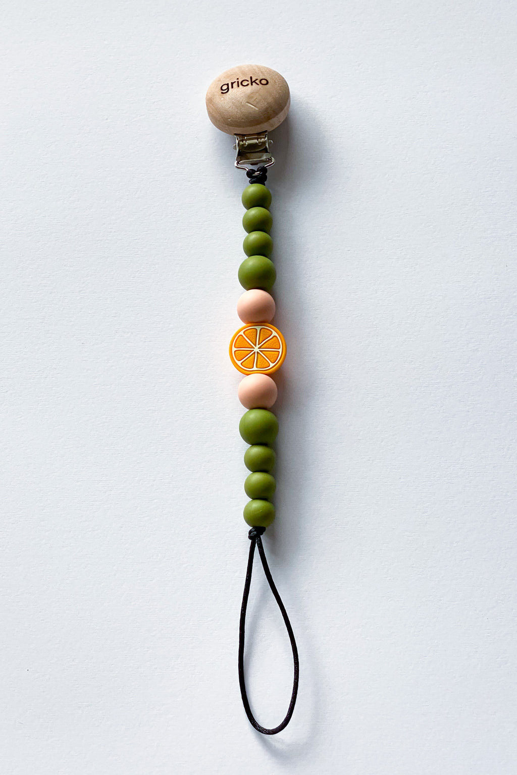 Пацифиер Цлип | залогај (наранџаста)